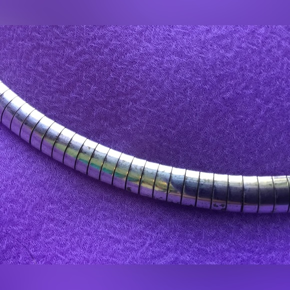 Vintage 925 Sterling Silver Necklace Italy Vtg - Picture 13 of 15